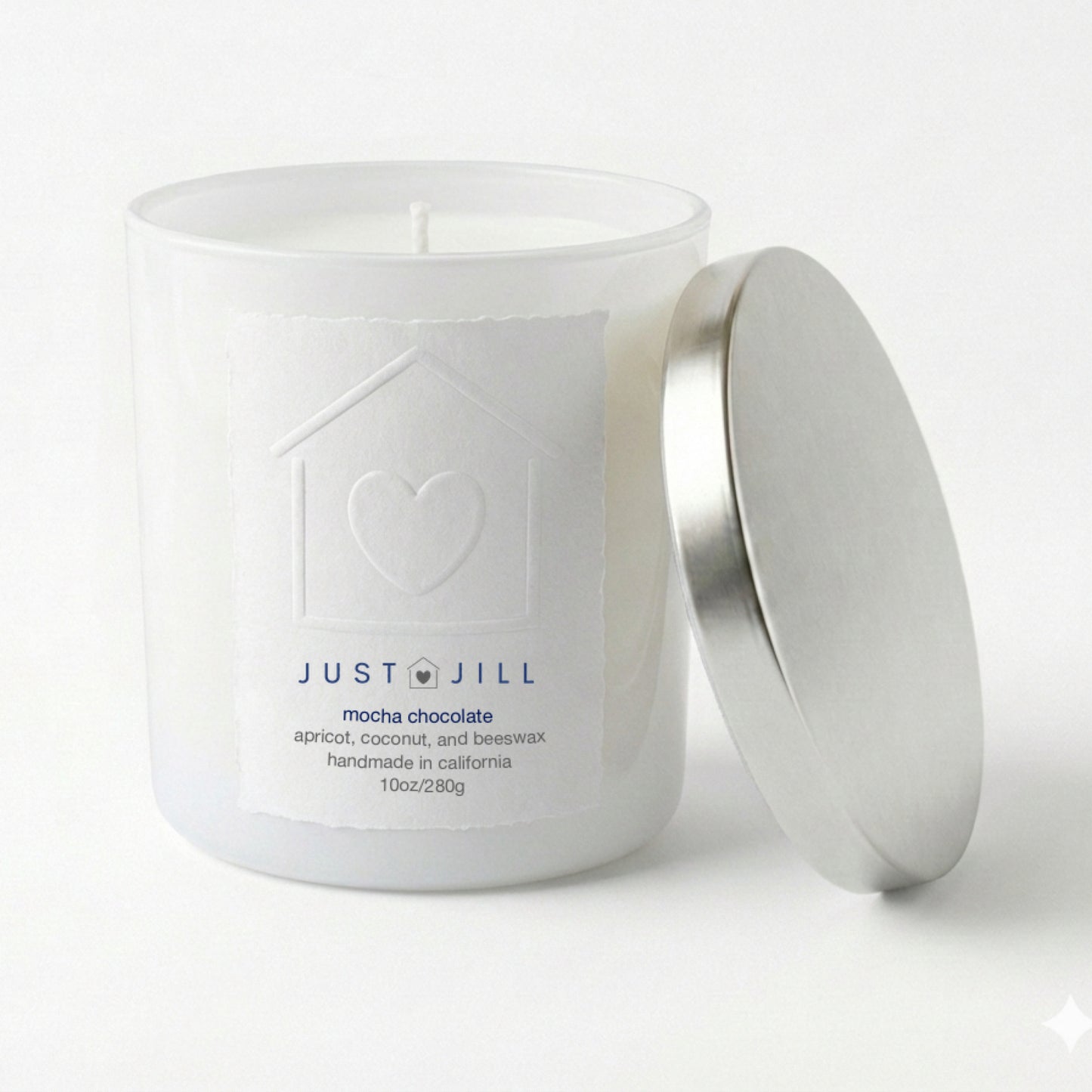 Just Jill Mocha Chocolate Scented Candles (2 pack)