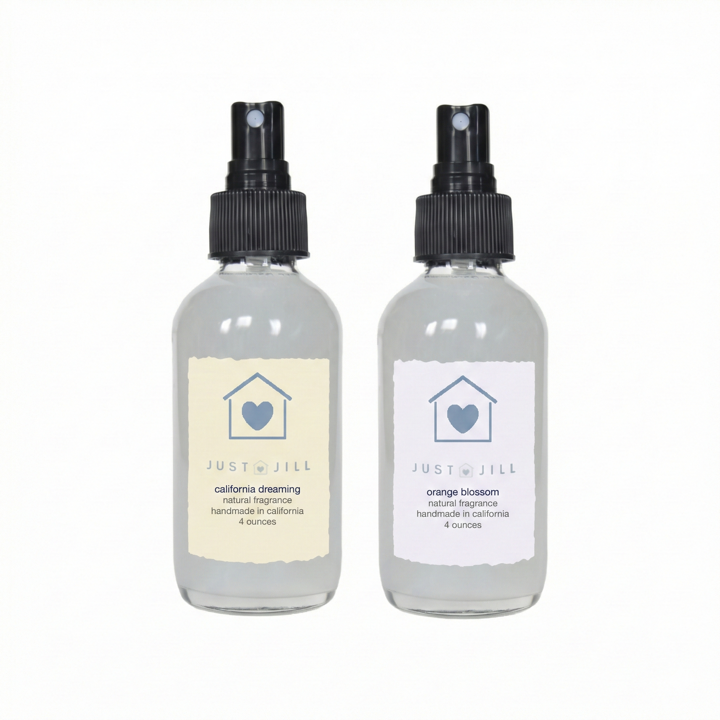 Just Jill California Dreaming and Orange Blossom Scented Room Sprays (2 Pack)