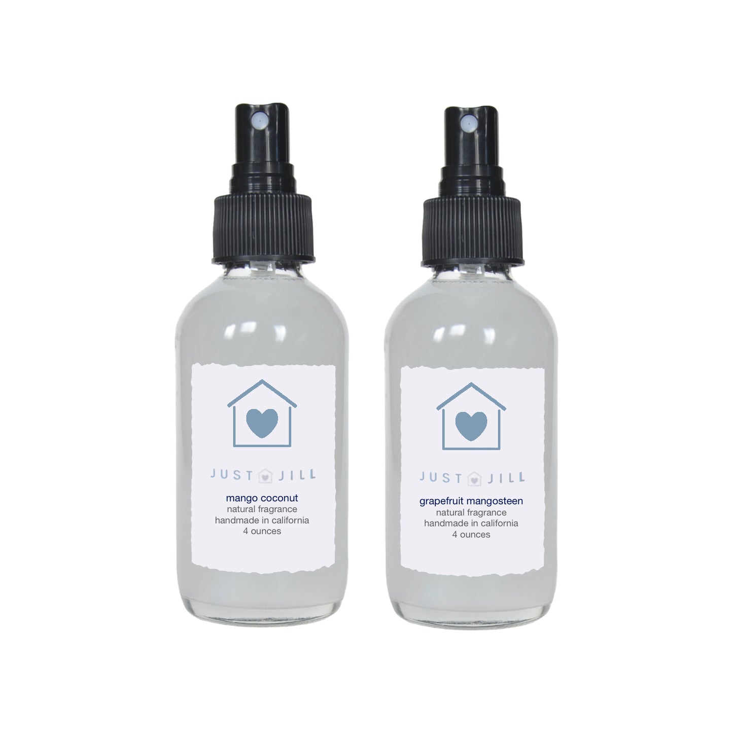 Just Jill Mango Coconut and Grapefruit & Mangosteen Room Sprays (2 Pack)