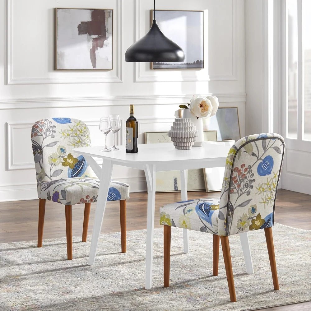 angelo:HOME Annabelle Dining Set Table Floral Chairs