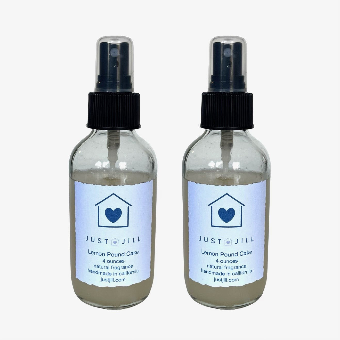 Just Jill Set of 2 Room Sprays-Lemon Pound Cake