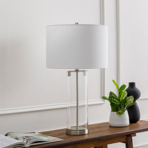 Wanaka 28 inch Nickel Table Lamp WNK-001