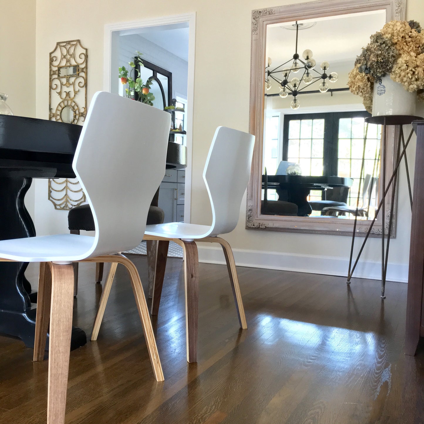angelo:HOME Dining Chairs - Bari Bentwood set of 2 (white) - angelo:HOME