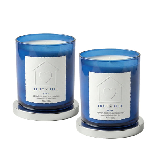 Just Jill Signature Home Scented Candles in Blue (2-pack)