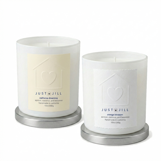 Just Jill California Dreaming and Orange BlossomScented Candles (2-pack)