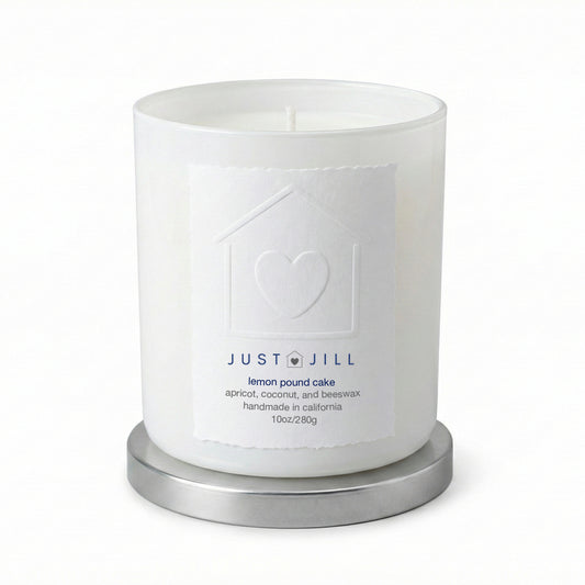 Just Jill Lemon Pound Cake Scented Candle (Single)