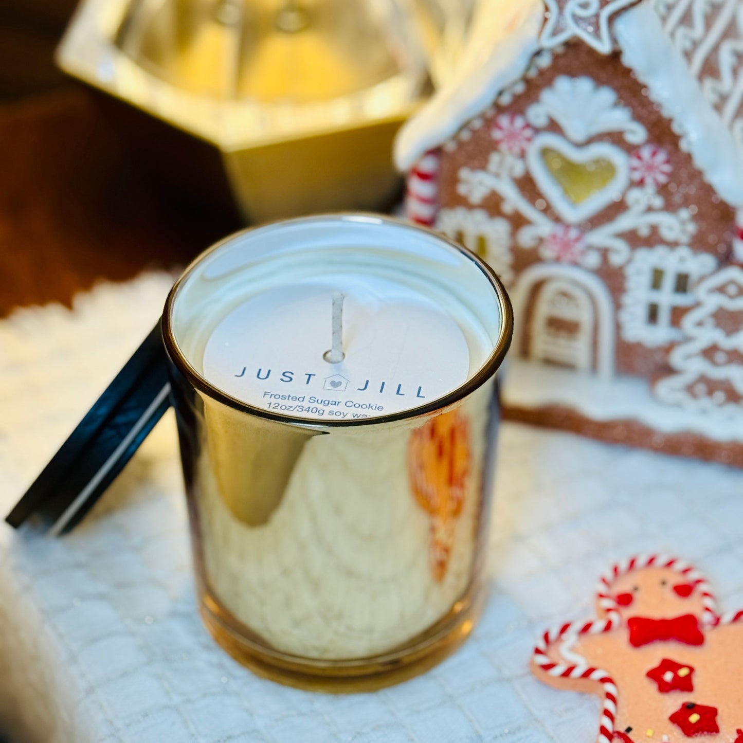 Just Jill Limited Edition Mercury Glass Holiday Candles (2 Pack)