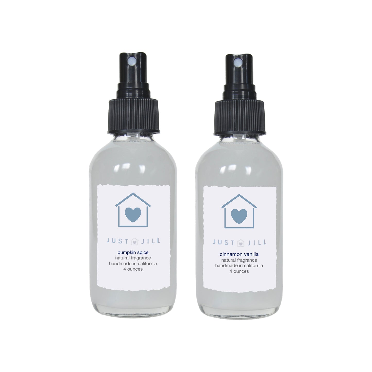 Just Jill Pumpkin Spice and Cinnamon Vanilla Room Sprays (2 Pack)