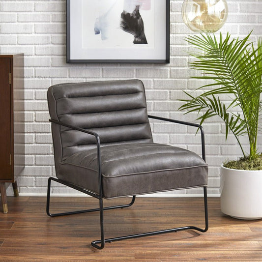 Accent Chair - Homer (grey) - angelo:HOME - Arm Chairs