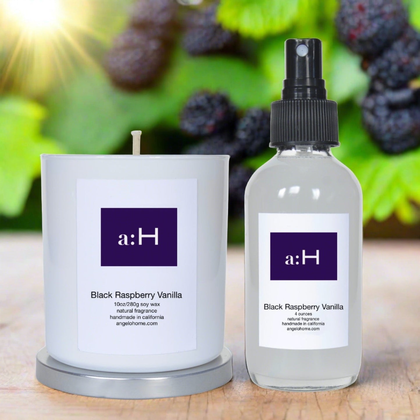 a:H - Black Raspberry Vanilla - angelo:HOME - Home Fragrances