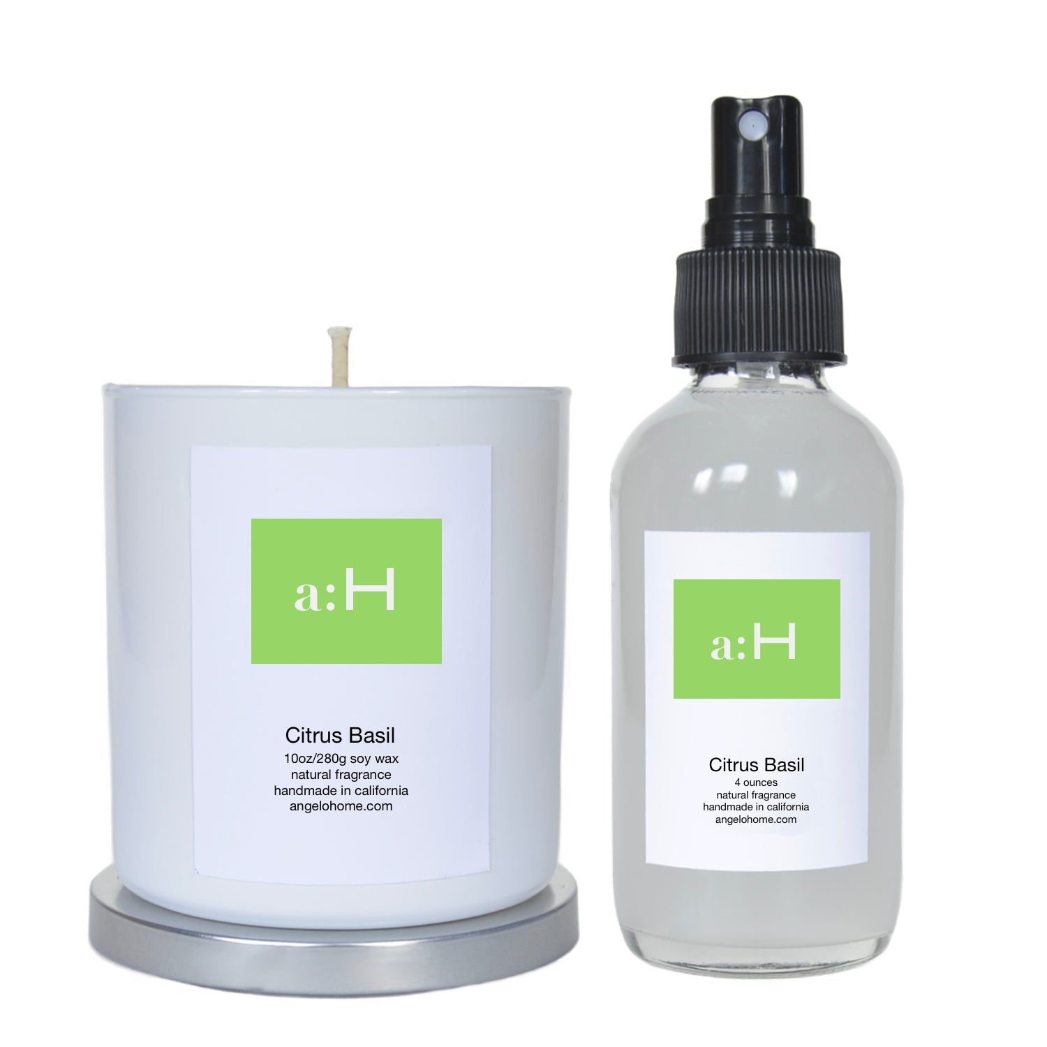 a:H - Citrus Basil - angelo:HOME - Home Fragrances