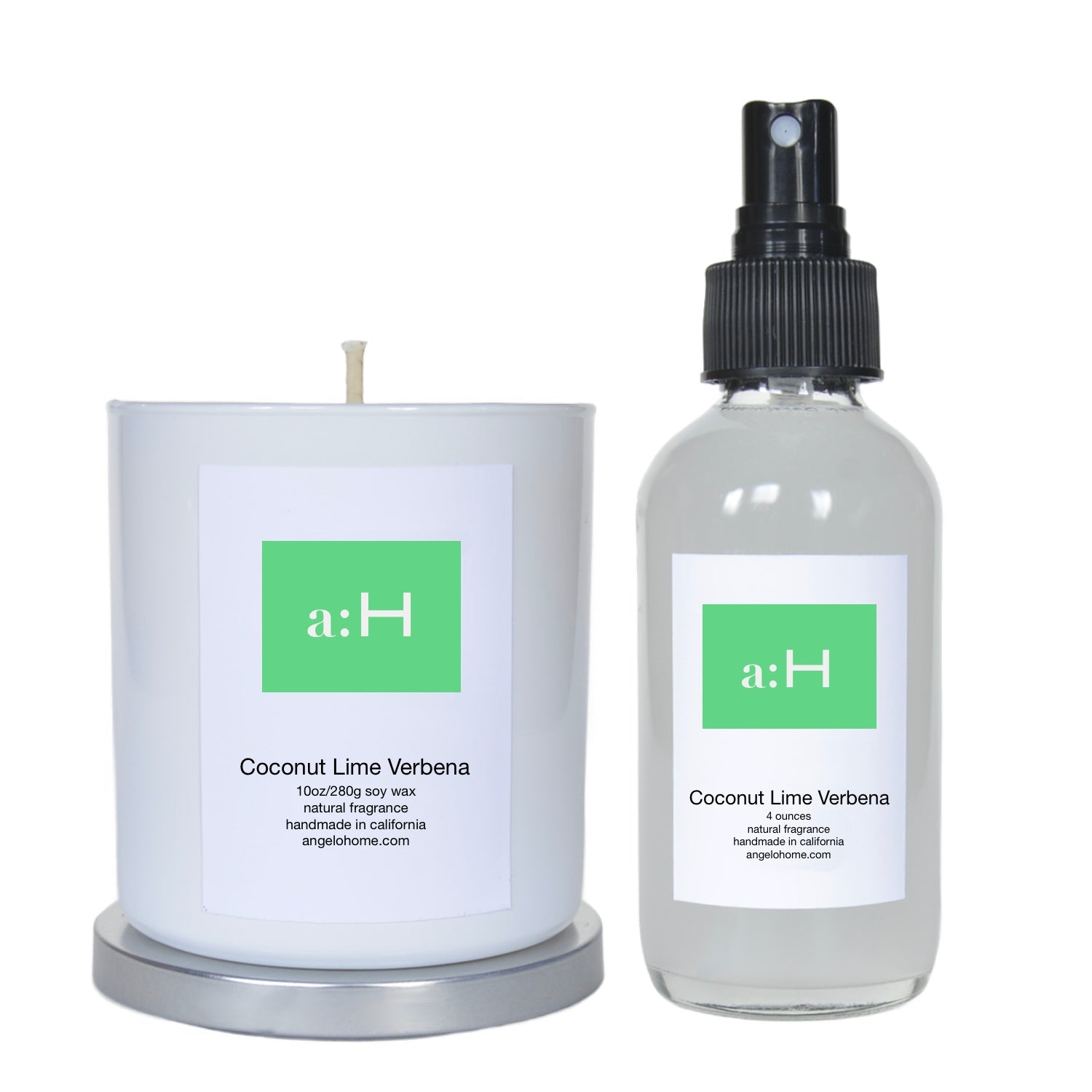 a:H - Coconut Lime Verbena - angelo:HOME - Home Fragrances