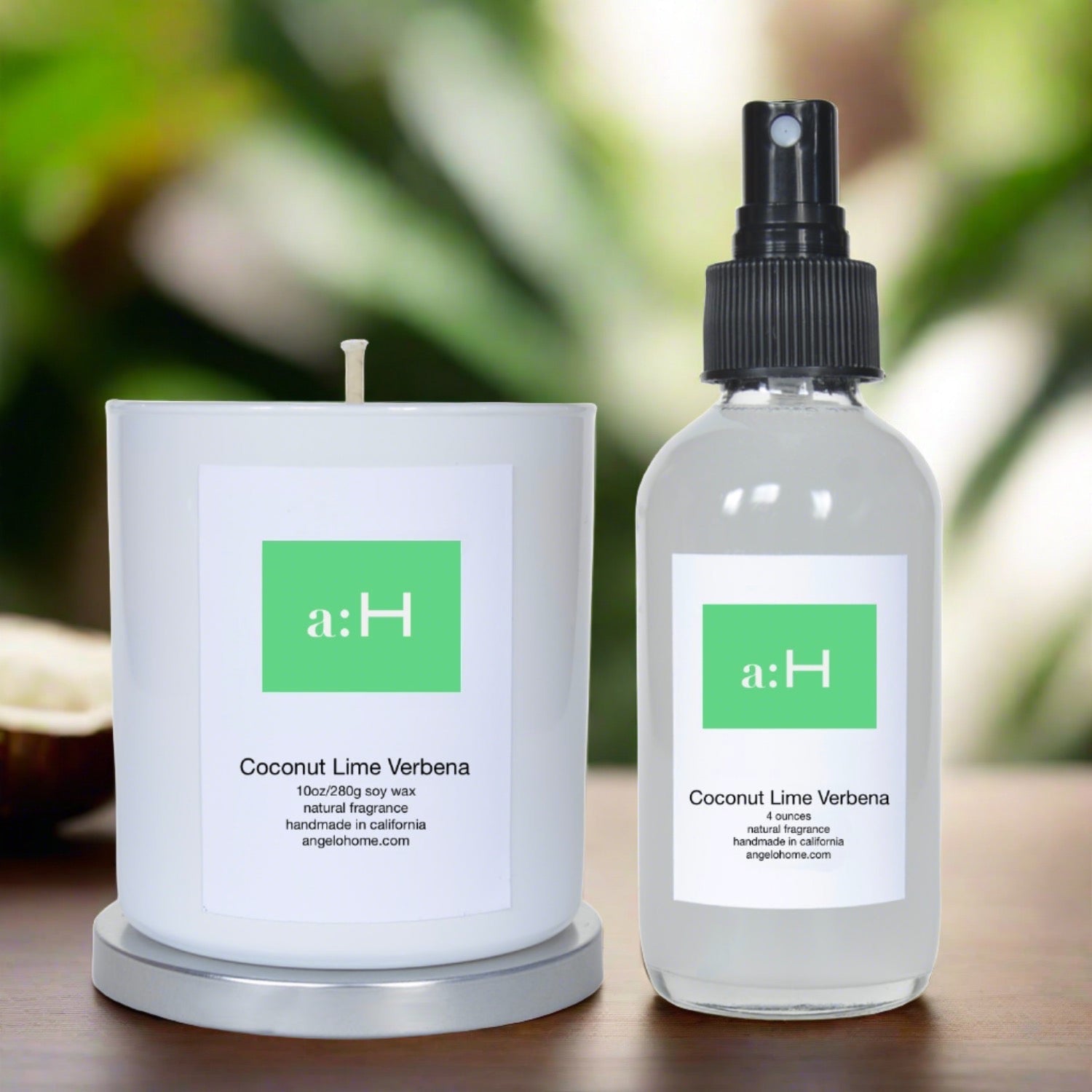 a:H - Coconut Lime Verbena - angelo:HOME - Home Fragrances