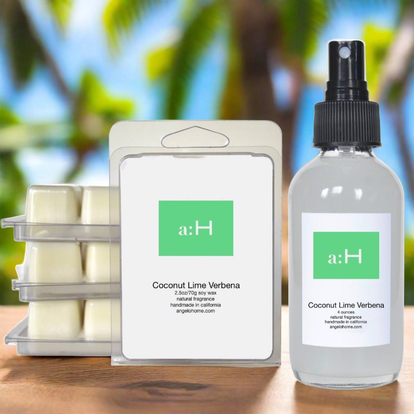 a:H - Coconut Lime Verbena - angelo:HOME - Home Fragrances