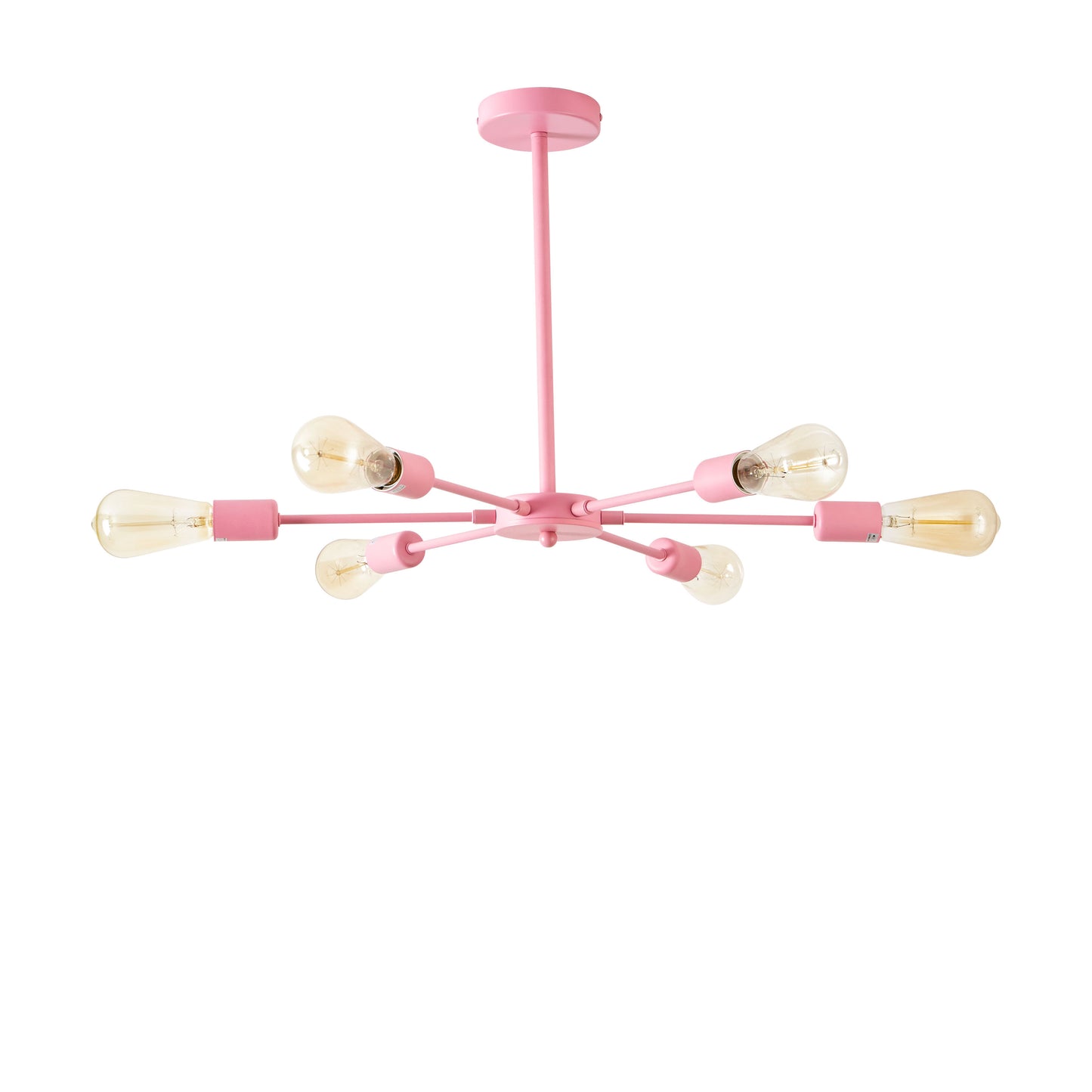 angelo:HOME Lane 6 Light Chandelier in Vintage Rose