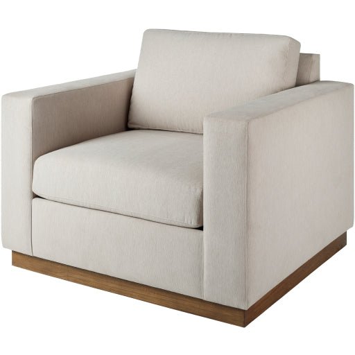 Amherst Chair in Beige AHR - 003 - angelo:HOME - Arm Chairs