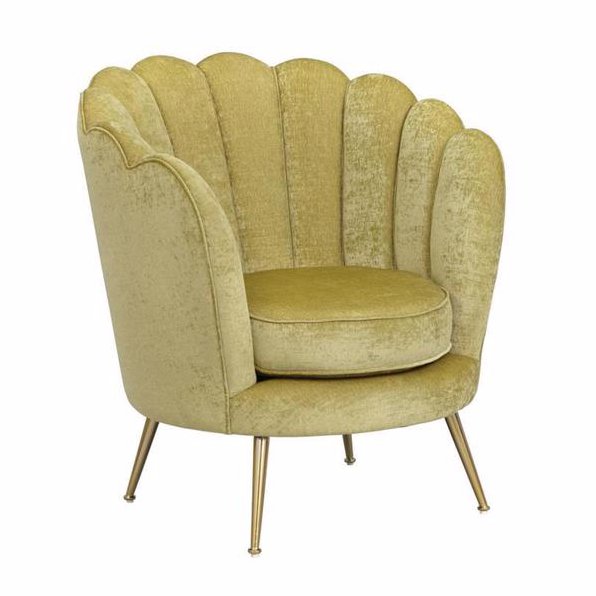 angelo:HOME Arm Chair - Twila in Citron - angelo:HOME - Arm Chairs