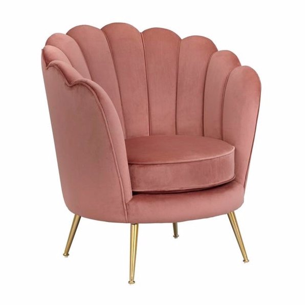 angelo:HOME Arm Chair - Twila in Raspberry - angelo:HOME - Arm Chairs