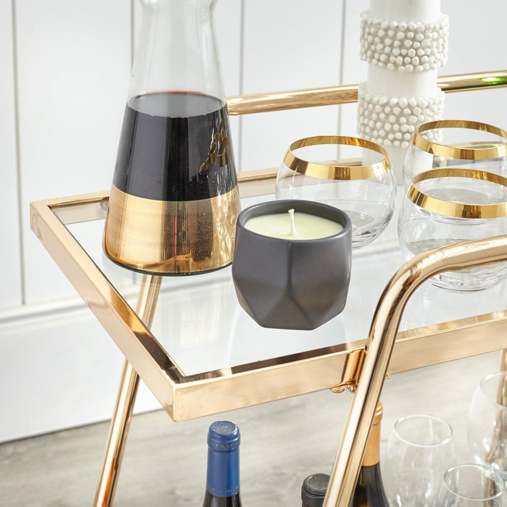 angelo:HOME Bar Cart - Dorset (gold) - angelo:HOME - Tables and Storage