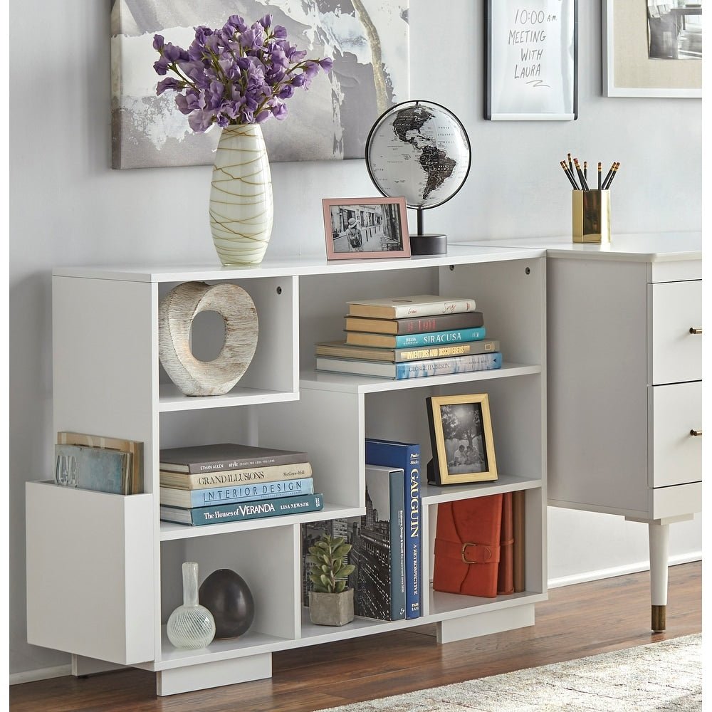 angelo:HOME Bookcase - Leon (White) - angelo:HOME - Tables and Storage