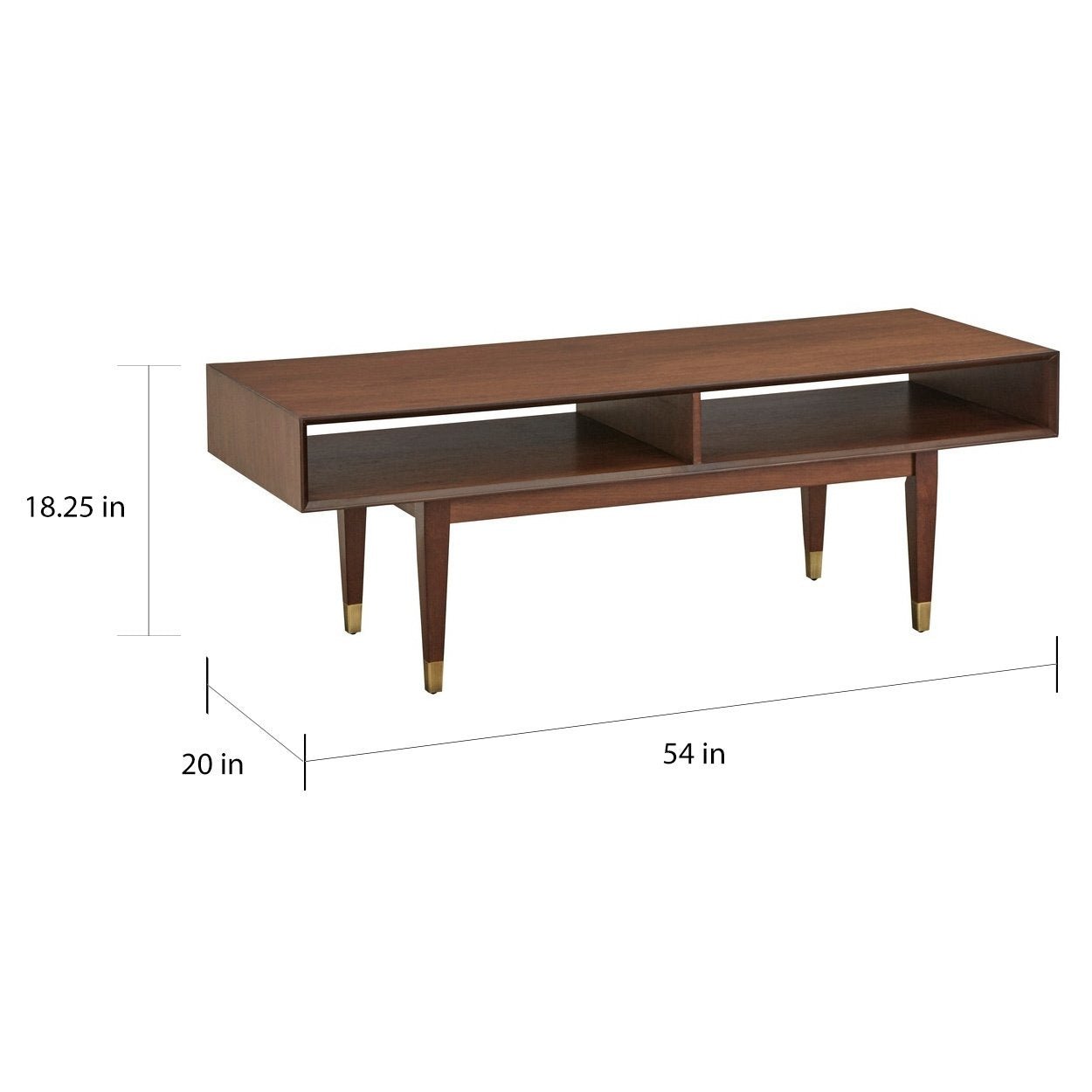 angelo:HOME Coffee Table - Janice (walnut) - angelo:HOME - Tables and Storage