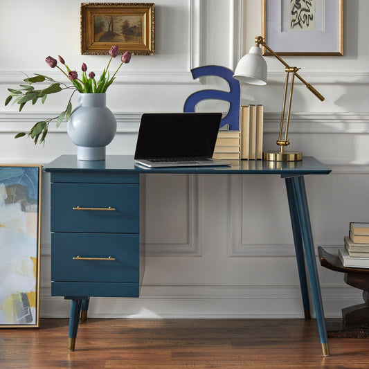 angelo:HOME Desk - Leon (Blue) - angelo:HOME - Tables and Storage