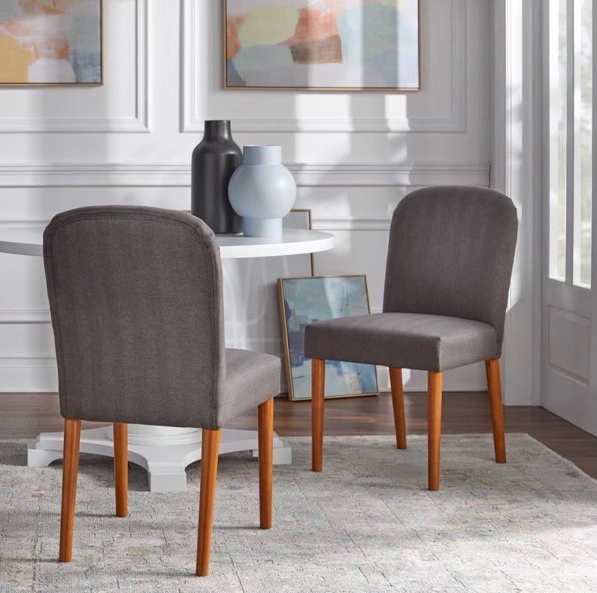 angelo:HOME Dining Chair - Annabelle - set of 2 (Grey) - angelo:HOME - Dining Chairs