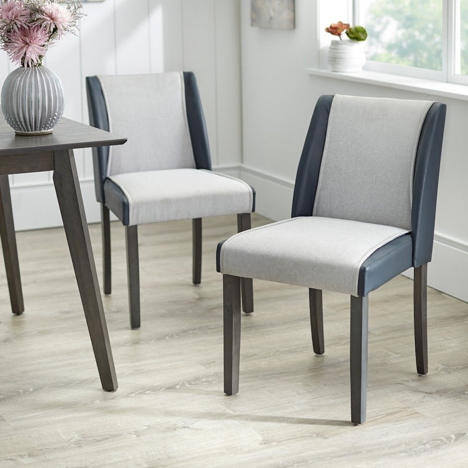 angelo:HOME Dining Chairs - Grayson set of 2 (grey) - angelo:HOME - Dining Chairs