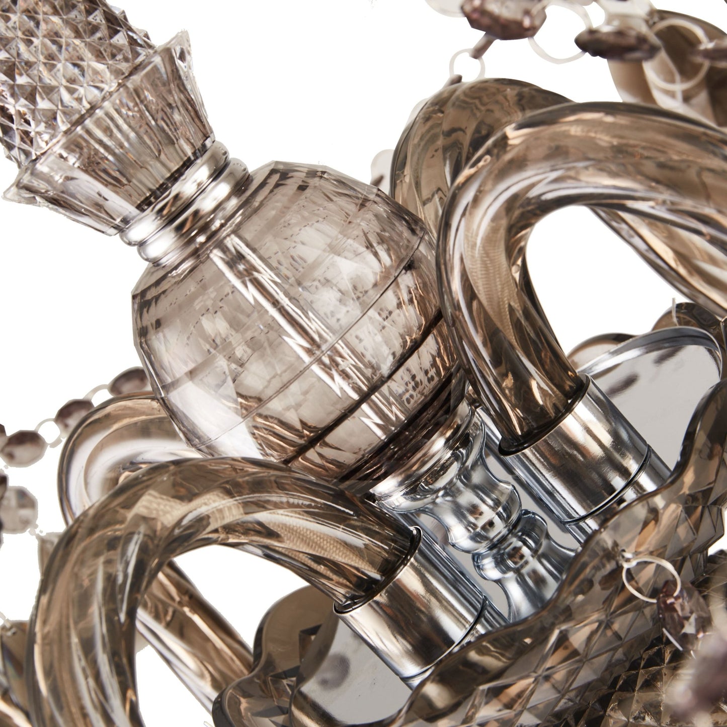 angelo:HOME Fulton Chandelier 4 Light in Pewter Grey - angelo:HOME - lighting