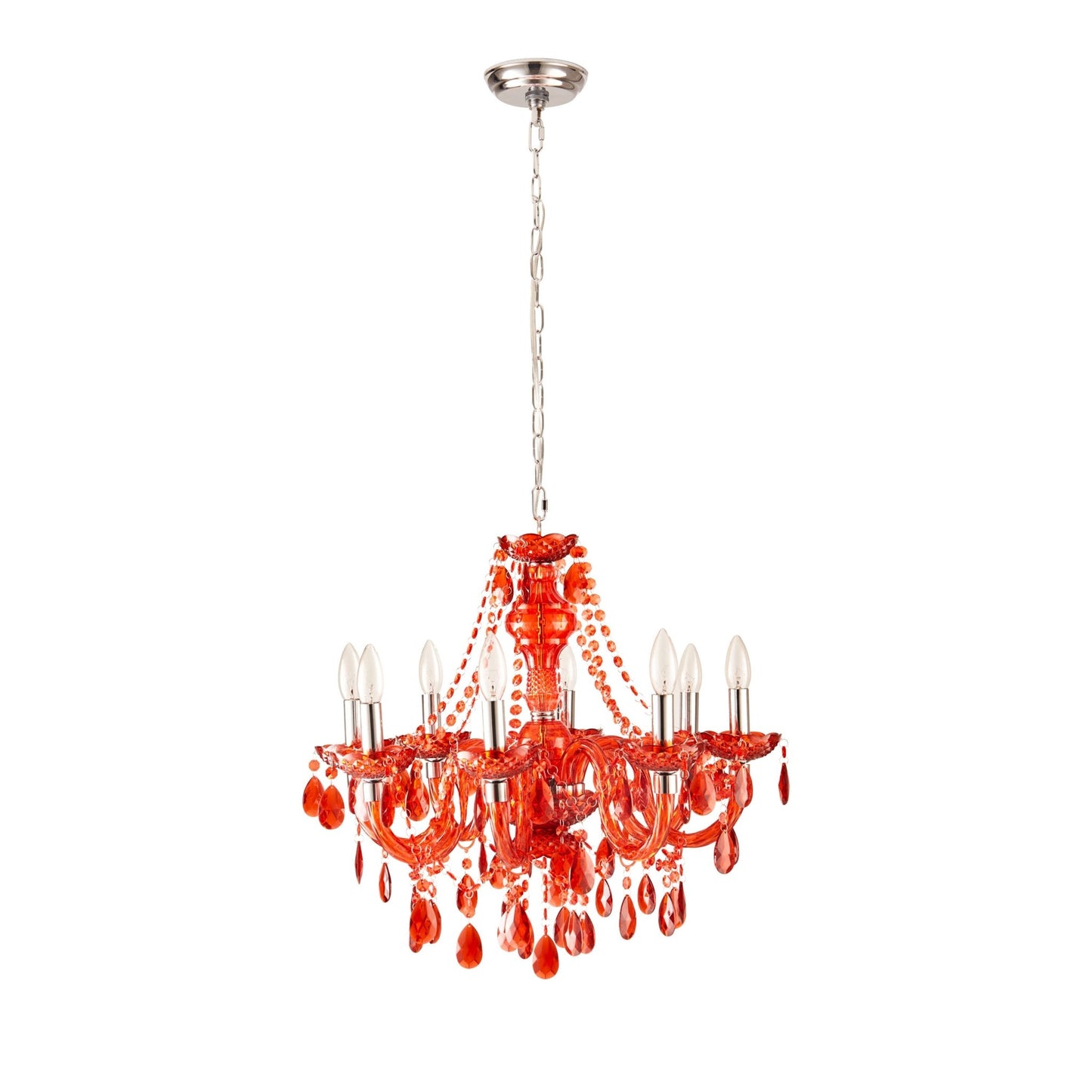 angelo:HOME Fulton Chandelier 8 Light in Cinnamon - angelo:HOME - lighting