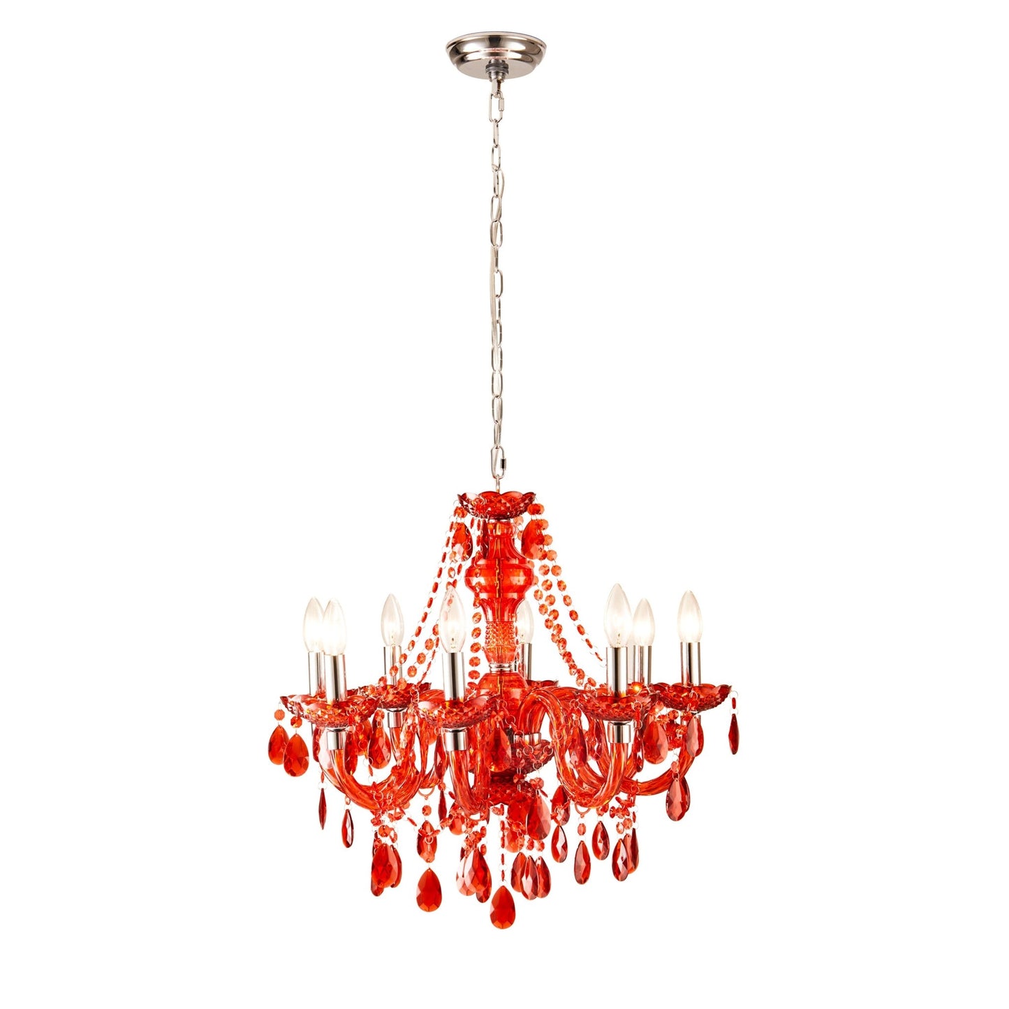 angelo:HOME Fulton Chandelier 8 Light in Cinnamon - angelo:HOME - lighting