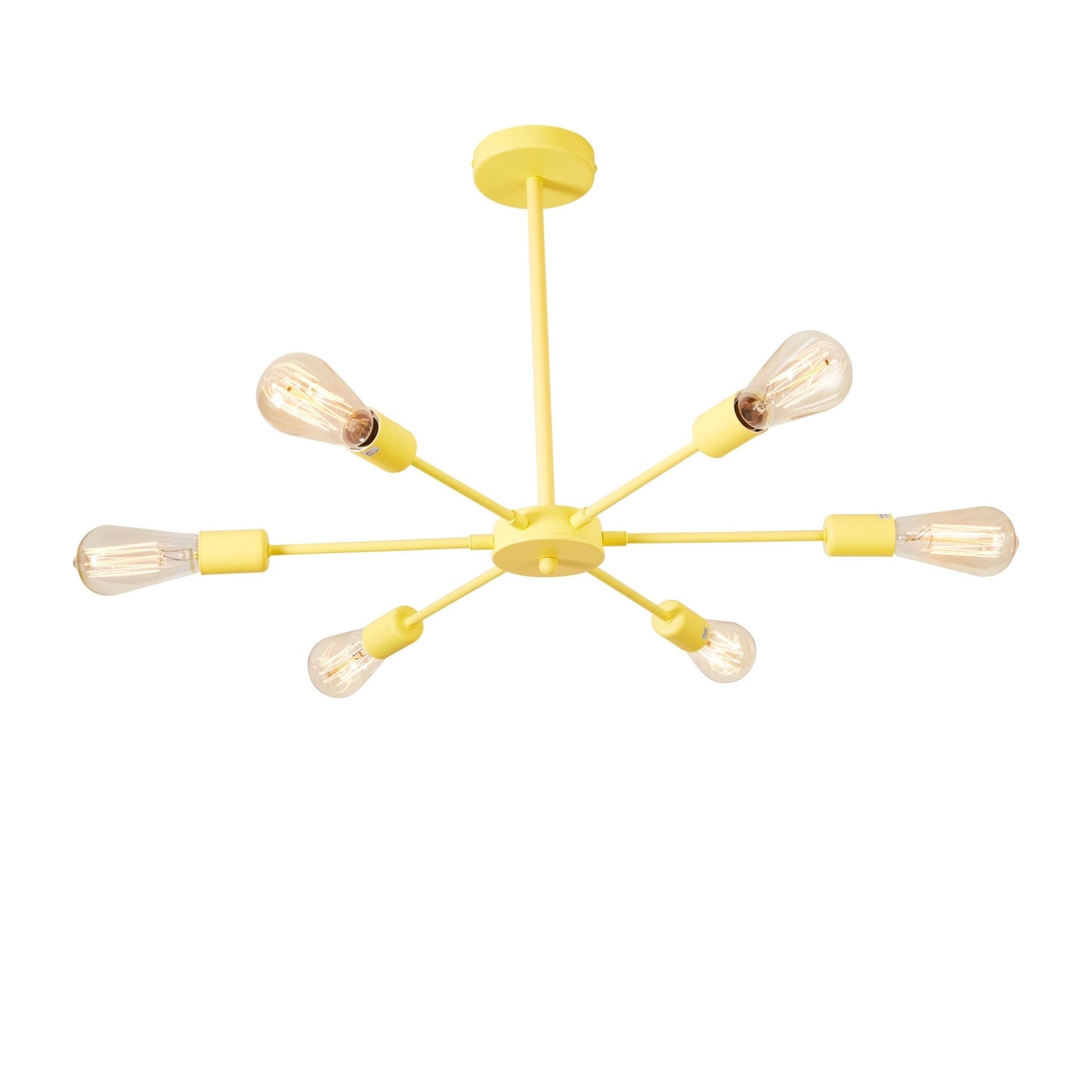 angelo:HOME Lane 6 Light Chandelier in Meyer Lemon - angelo:HOME - lighting