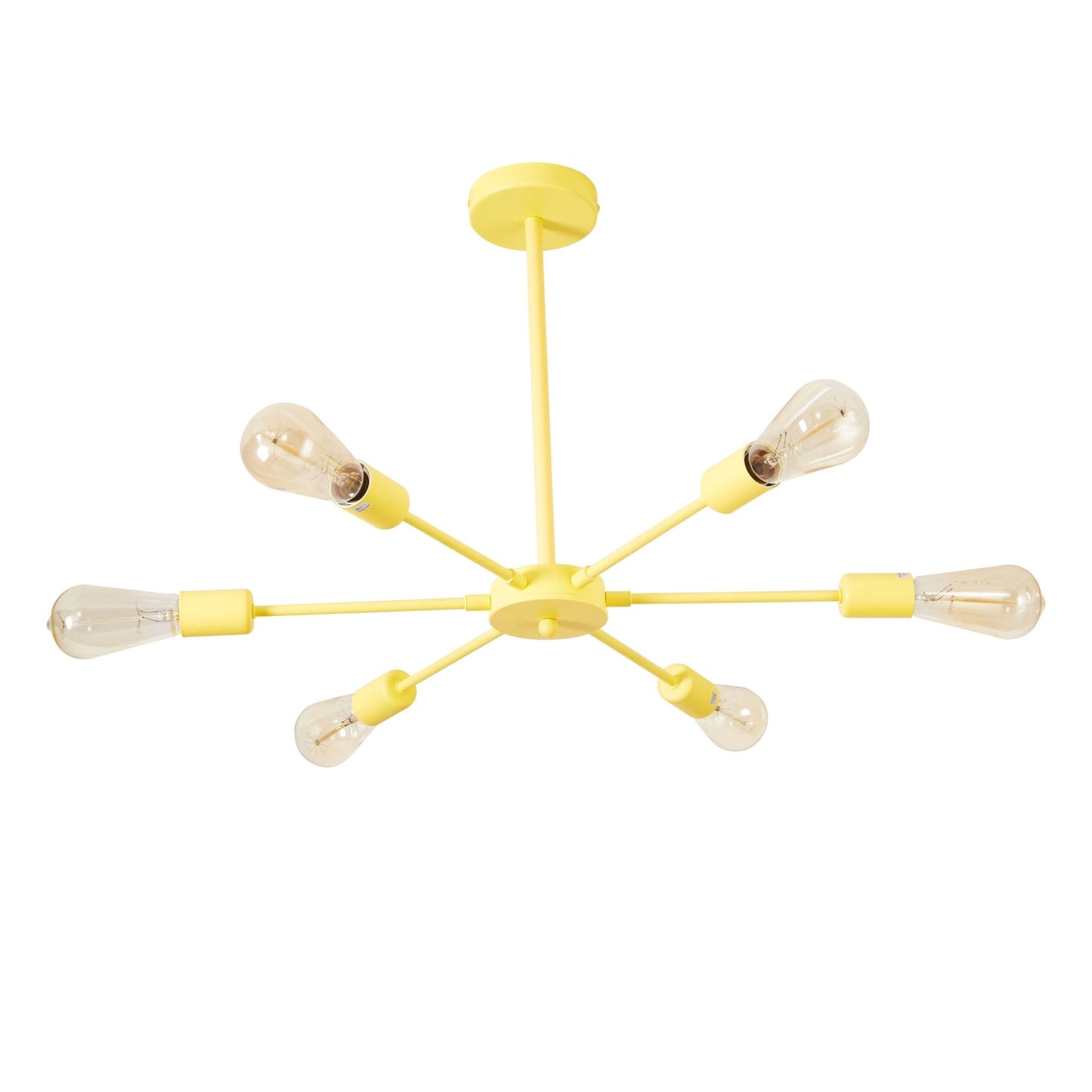 angelo:HOME Lane 6 Light Chandelier in Meyer Lemon - angelo:HOME - lighting