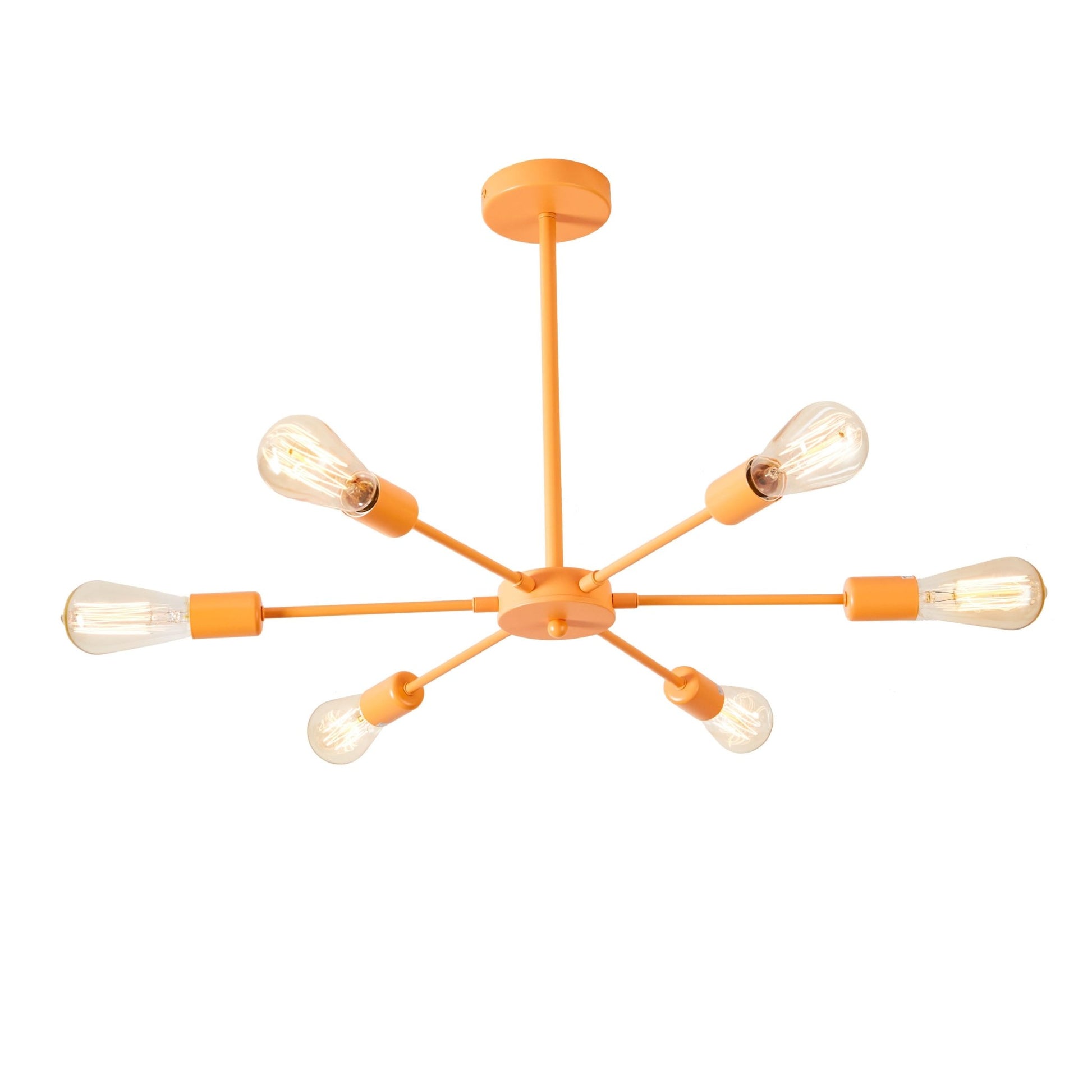 angelo:HOME Lane 6 Light Chandelier in Vintage Orange - angelo:HOME - lighting