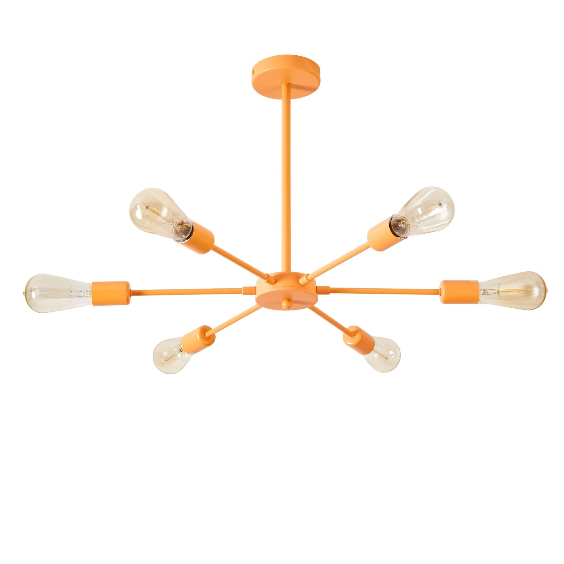 angelo:HOME Lane 6 Light Chandelier in Vintage Orange - angelo:HOME - lighting
