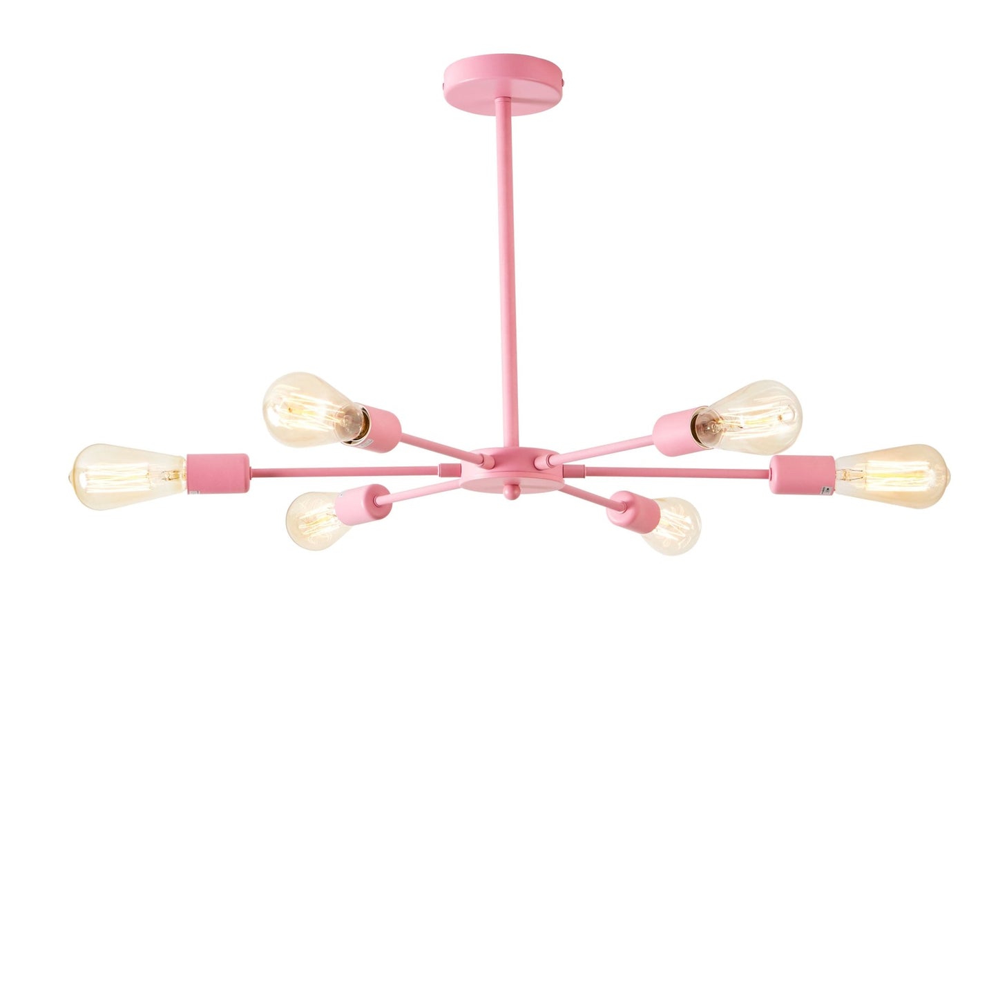 angelo:HOME Lane 6 Light Chandelier in Vintage Rose - angelo:HOME - lighting