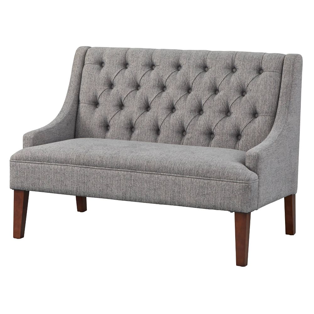 angelo:HOME Loveseat - Melina (grey) - angelo:HOME - Loveseat