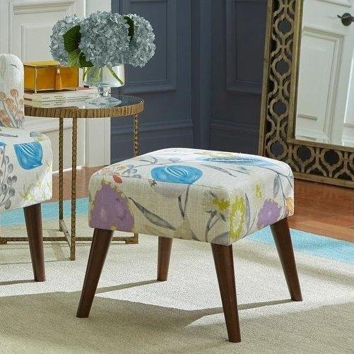 angelo:HOME Ottoman - Jane in Floral - angelo:HOME - Ottoman