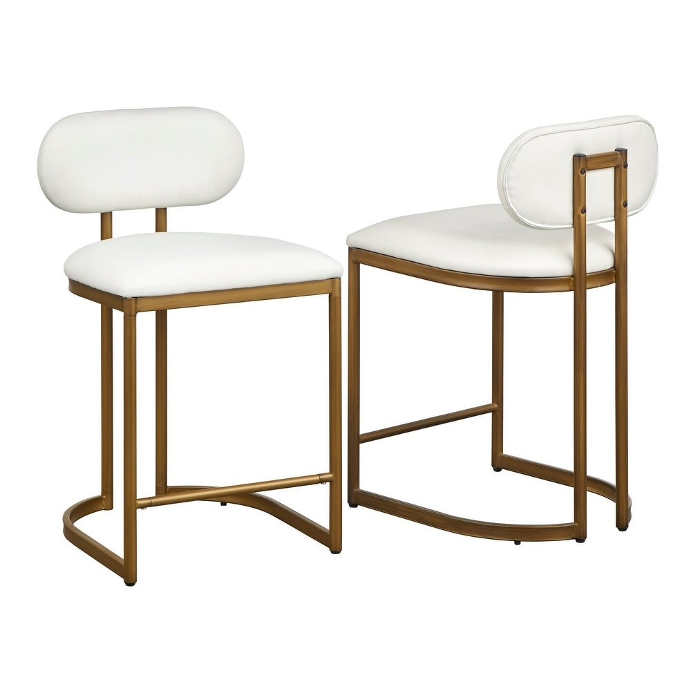 angelo:HOME Perry Stool - set of 2 (white) - angelo:HOME - Dining Chairs