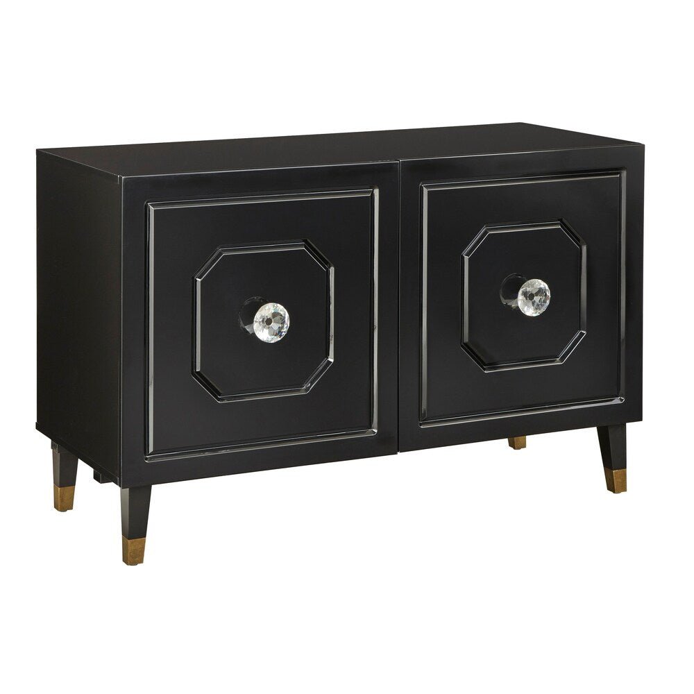 angelo:HOME TV Console/Buffet Cabinet - Jaslene (black) - angelo:HOME - Tables and Storage