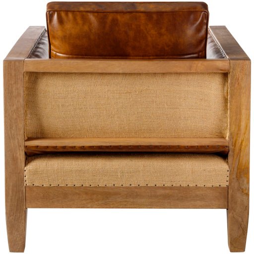 Bradford Chair in Faux Leather BDF - 001 - angelo:HOME - Arm Chairs