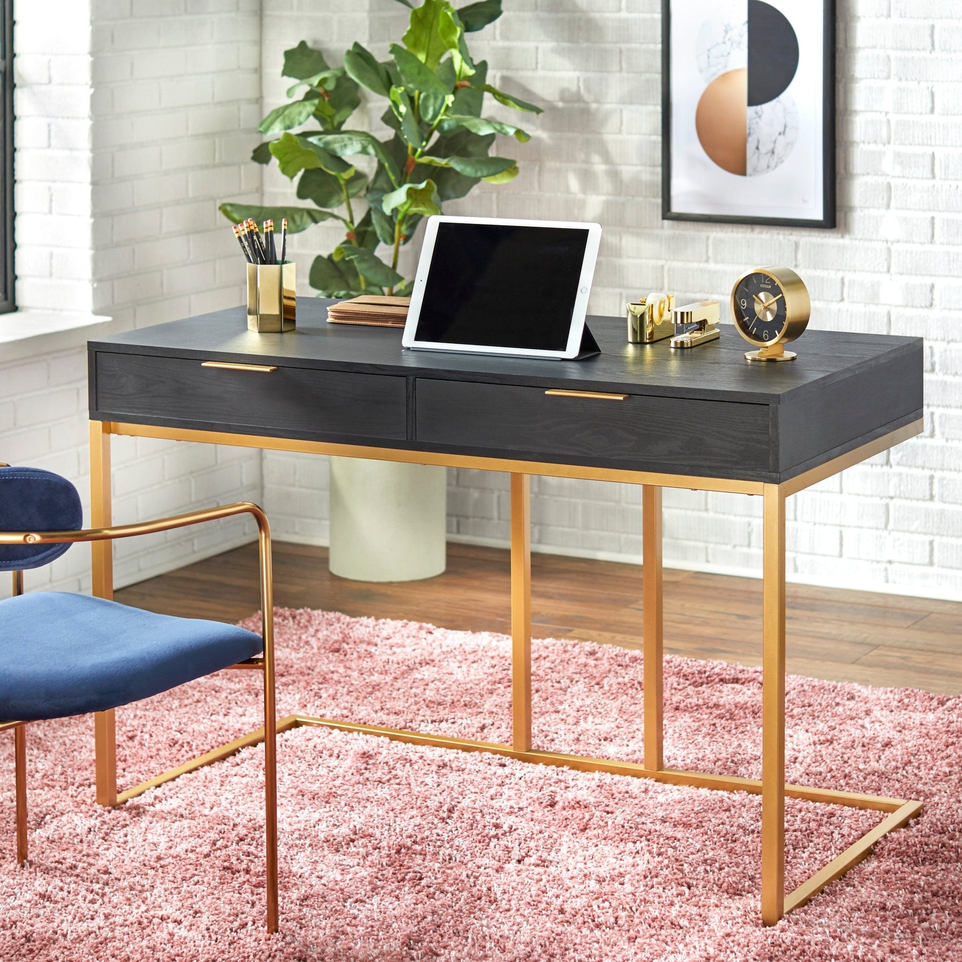 Desk - Thayer - angelo:HOME - Tables and Storage