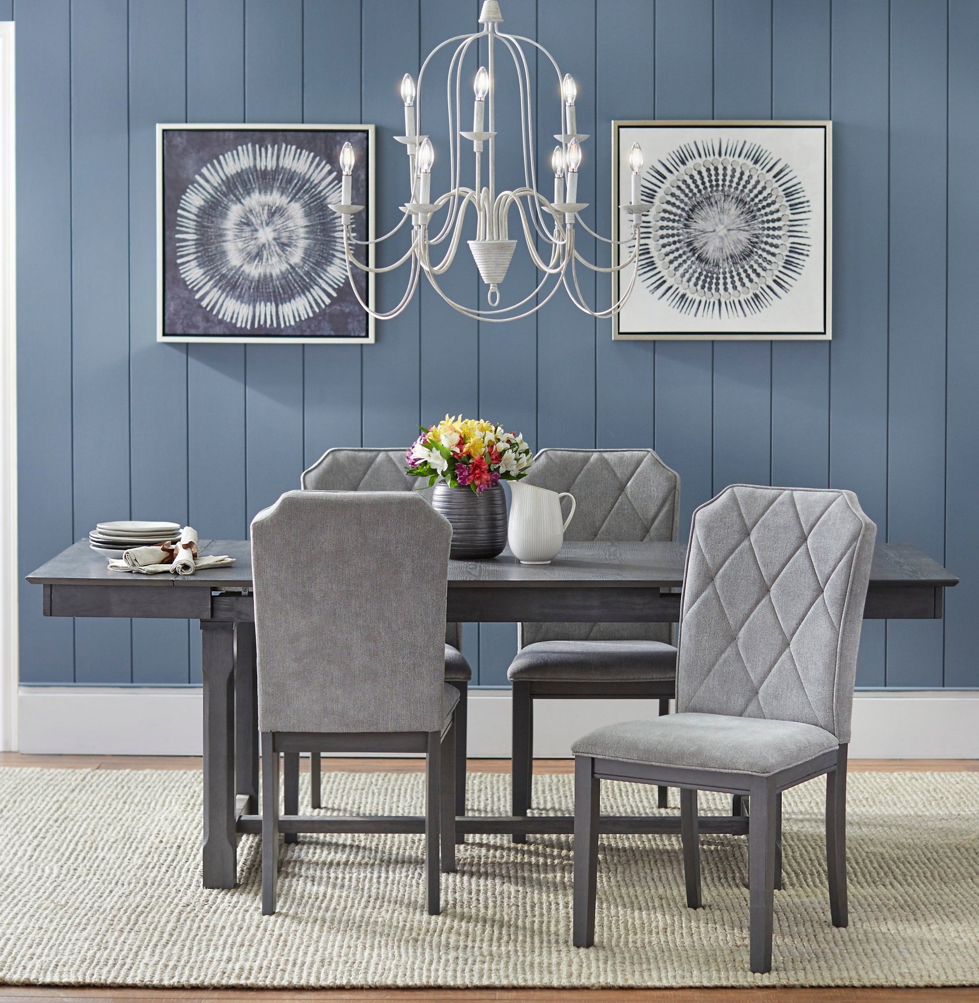 Dining Table - Riga (grey) - angelo:HOME - Dining Chairs