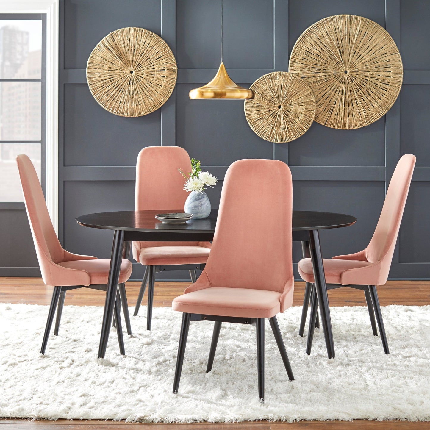 Dining Table - Seguro (black) - angelo:HOME - Dining Chairs