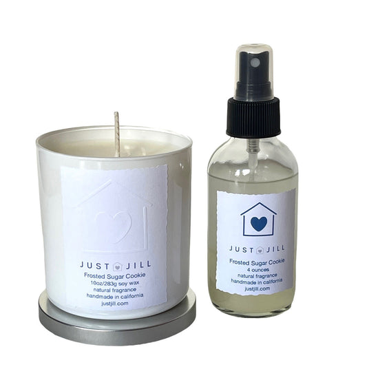 Just Jill Scented Candle and Room Spray -Frosted Sugar Cookie