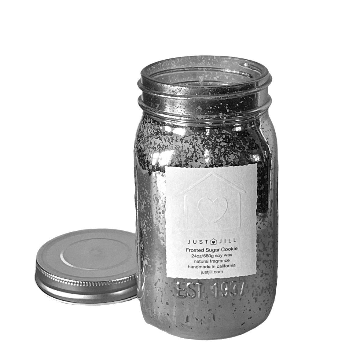 Just Jill Frosted Sugar Cookie Scented Mason Jar Candle 24oz