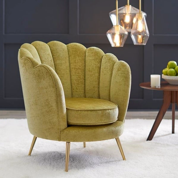 angelo:HOME Arm Chair - Twila in Citron