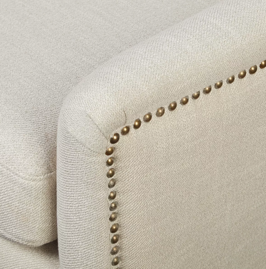 Upholstered Chair - Vita in wheat