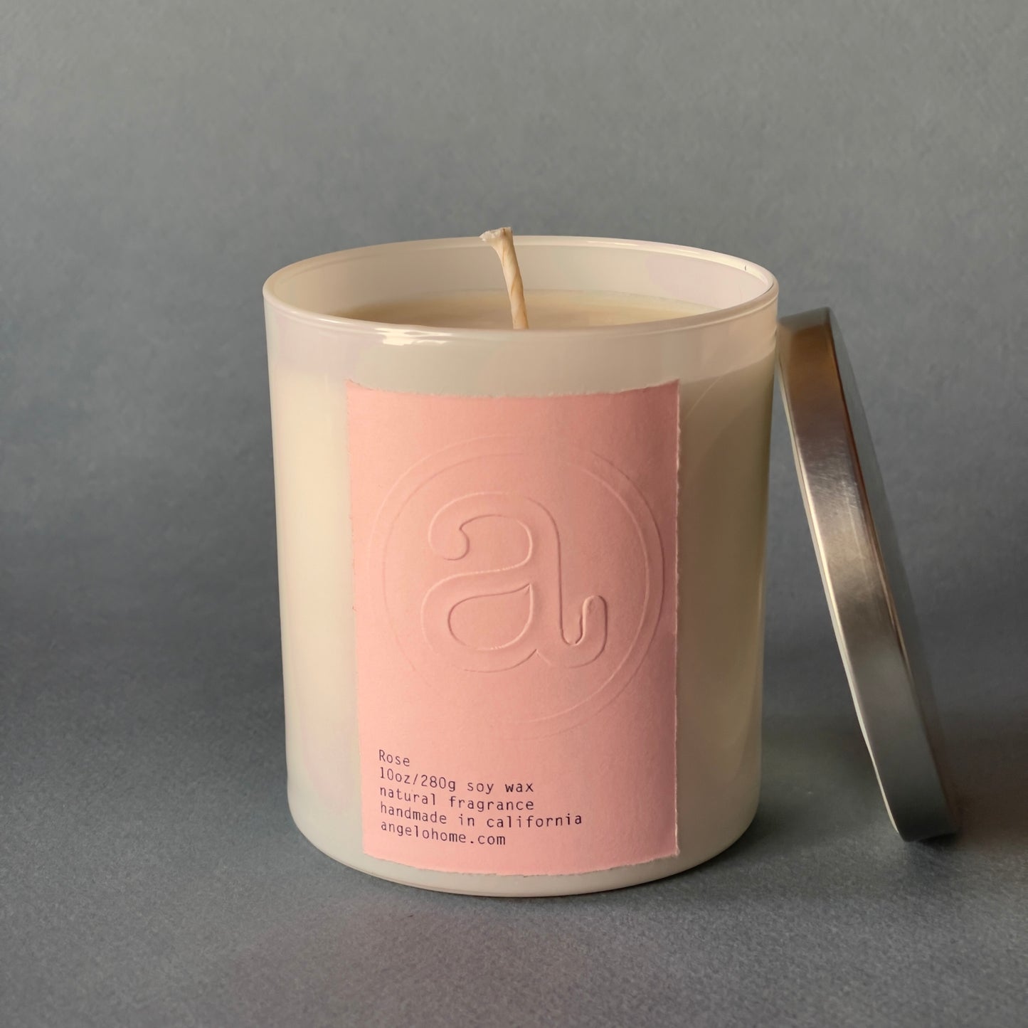 angelo:HOME Rose Scented Candle