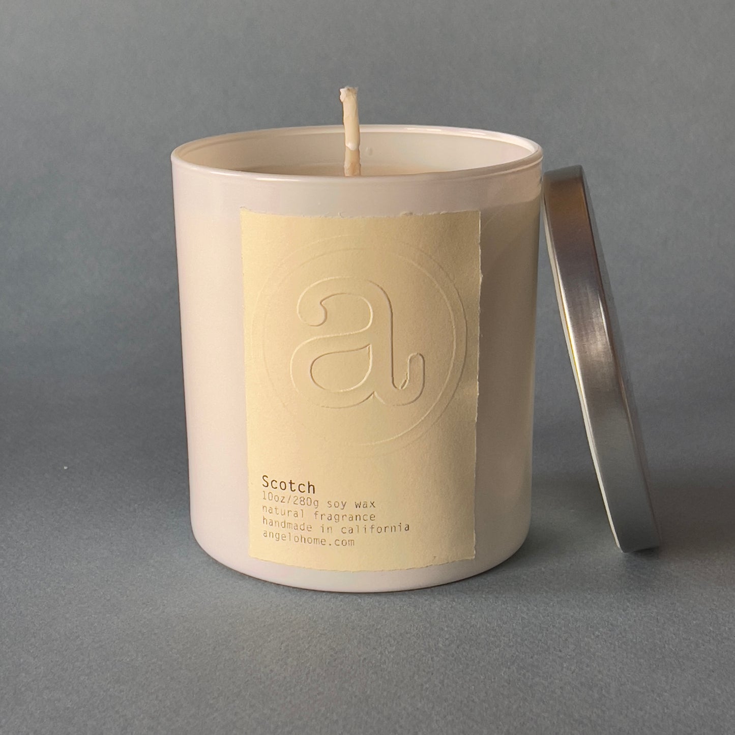 angelo:HOME Scotch Scented Candle